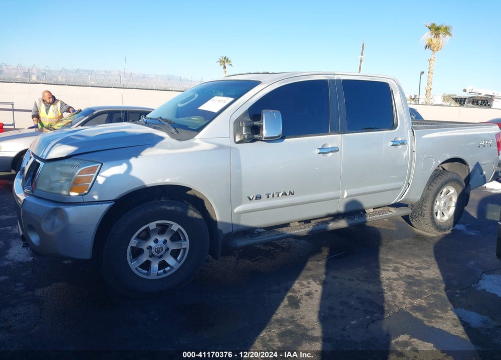 2005 NISSAN TITAN LE VIN: 1N6AA07B05N559841