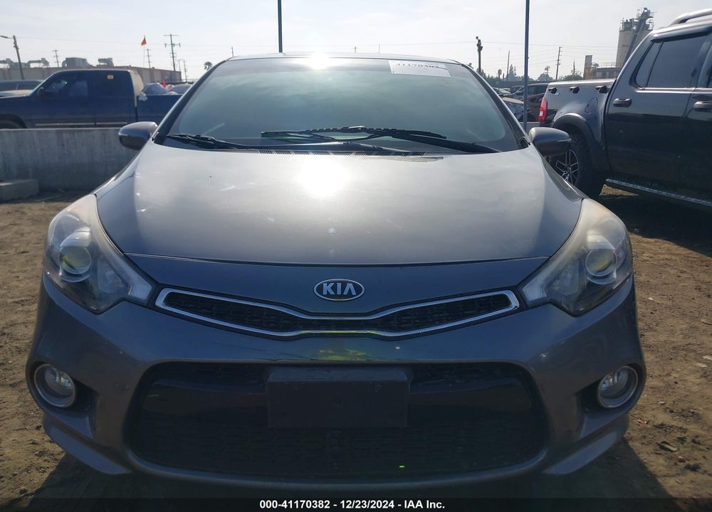2016 KIA FORTE KOUP VIN: KNAFX6A85G5658937