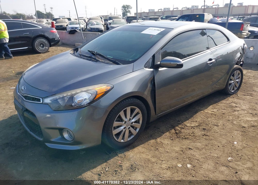 2016 KIA FORTE KOUP VIN: KNAFX6A85G5658937