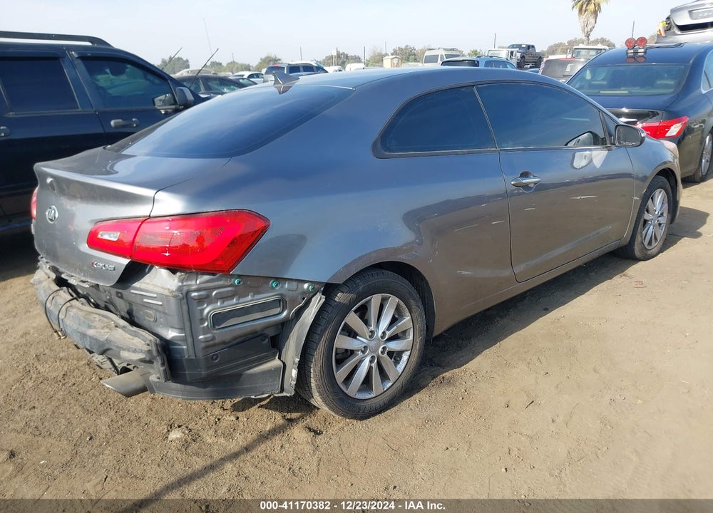 2016 KIA FORTE KOUP VIN: KNAFX6A85G5658937