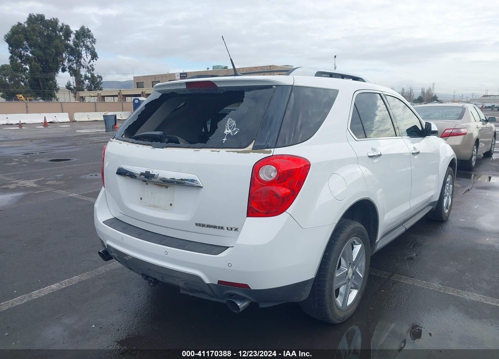 2014 CHEVROLET EQUINOX LTZ VIN: 2GNFLDE30E6145315