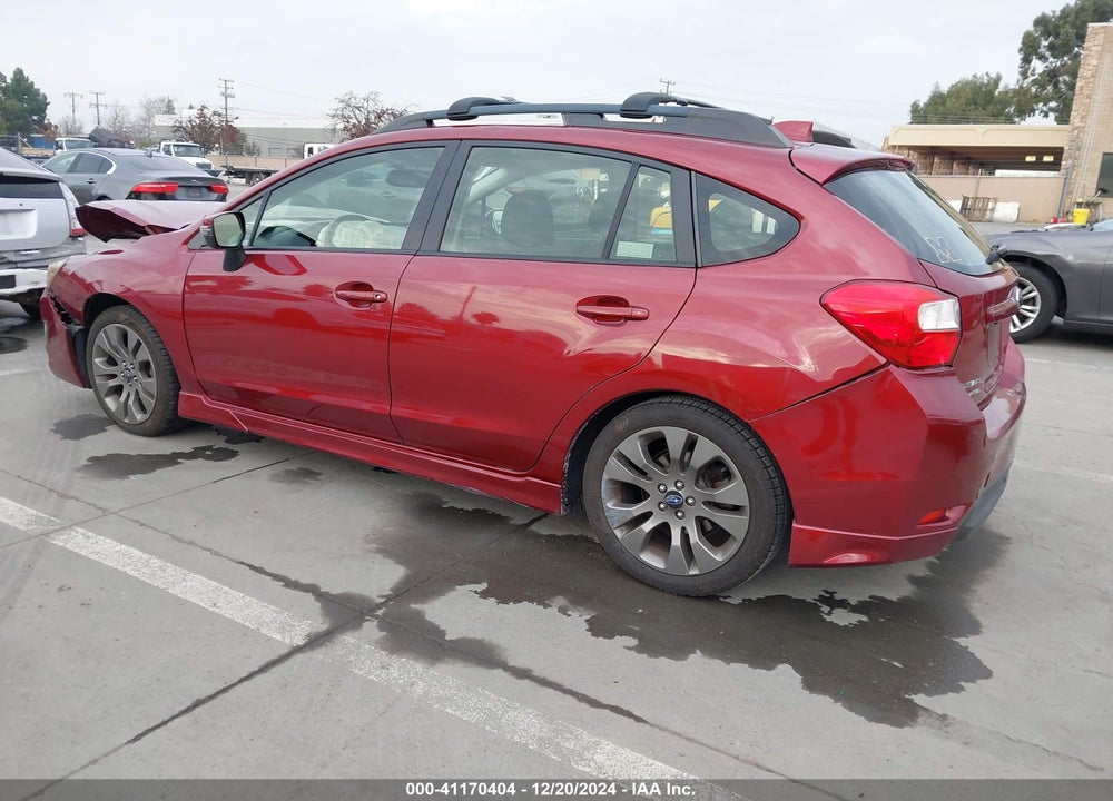 2016 SUBARU IMPREZA VIN: JF1GPAS66G8256257