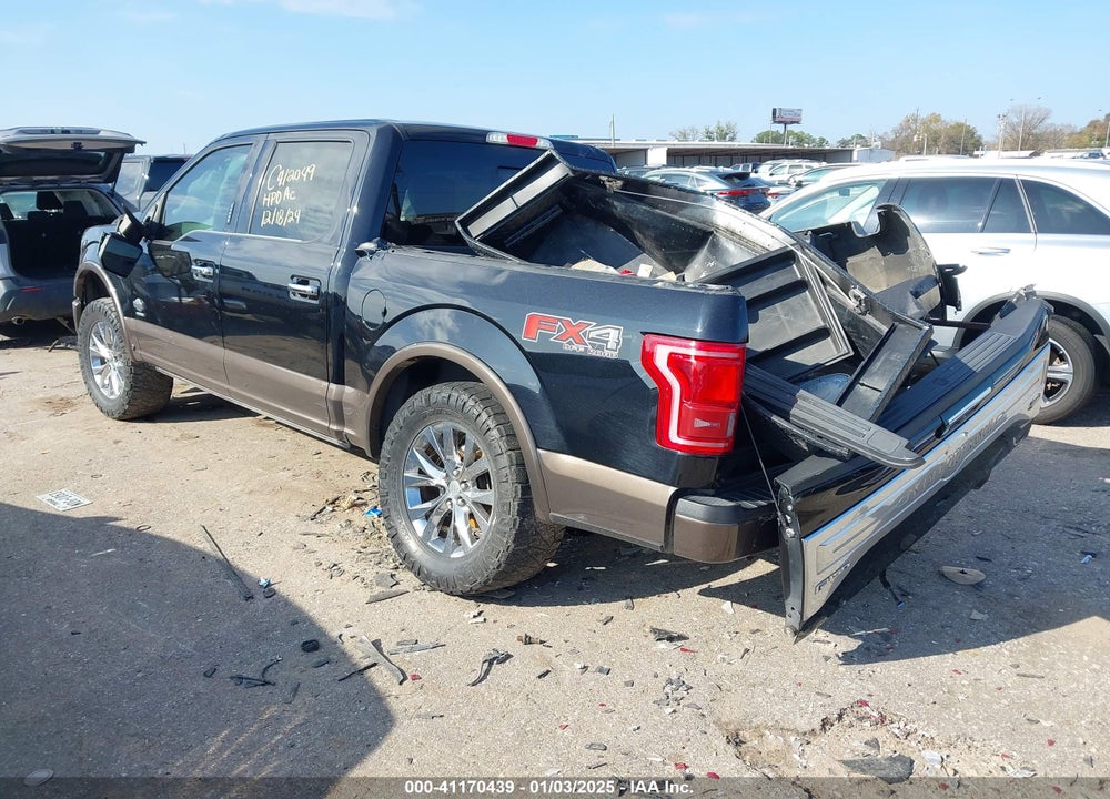 2017 FORD F150 VIN: 1FTEW1EG6HFA66187
