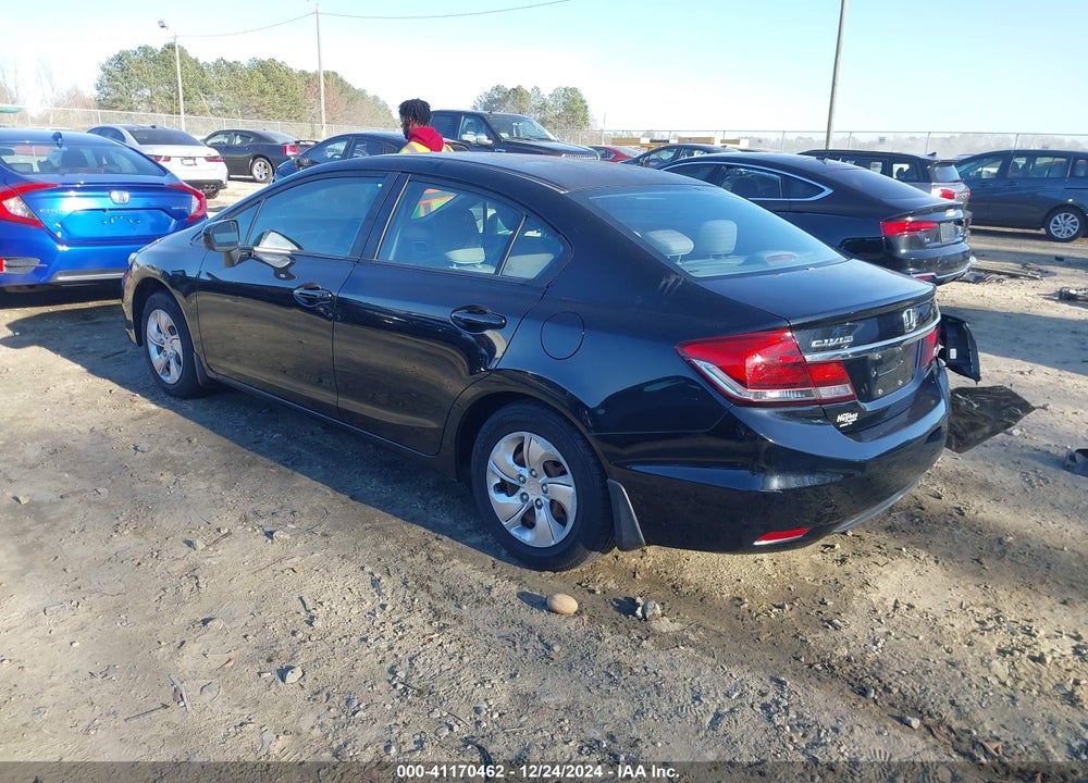 2014 HONDA CIVIC LX VIN: 19XFB2F51EE029198