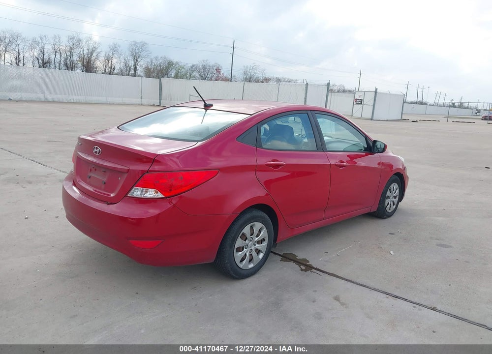 2017 HYUNDAI ACCENT VIN: KMHCT4AE5HU270749