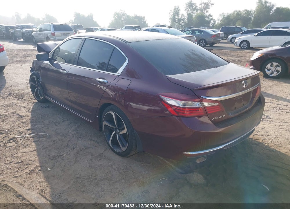 2017 HONDA ACCORD SPORT VIN: 1HGCR2F54HA241682