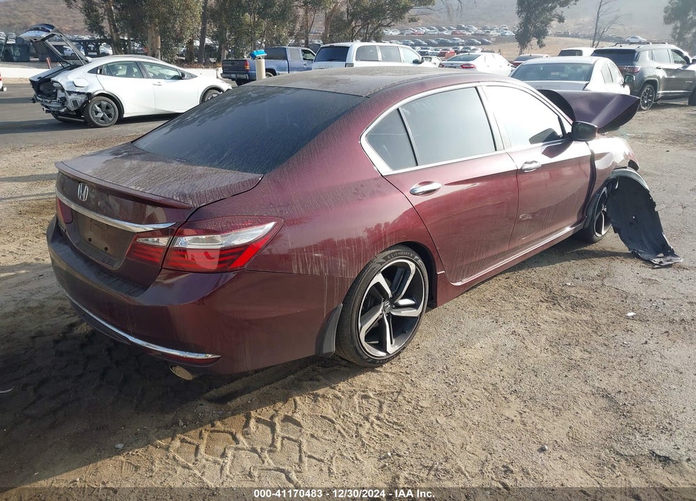 2017 HONDA ACCORD SPORT VIN: 1HGCR2F54HA241682