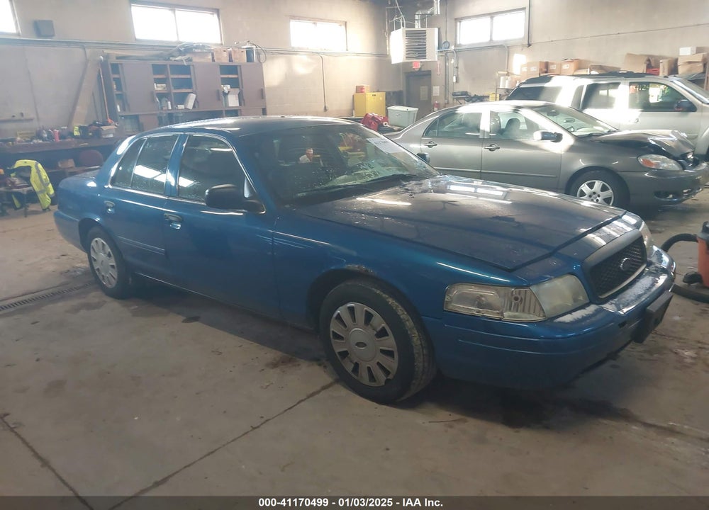 2009 FORD CROWN VICTORIA POLICE/POLICE INTERCEPTOR VIN: 2FAHP71V69X145632