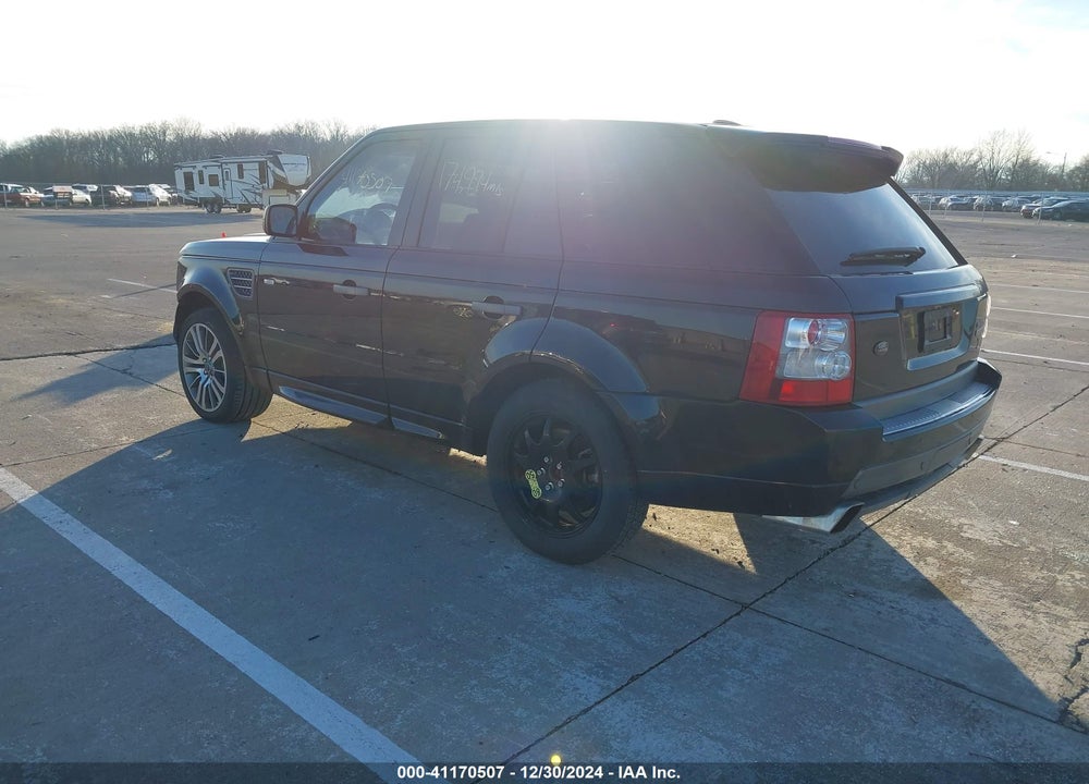 2009 LAND ROVER RANGE ROVER SPORT SUPERCHARGED VIN: SALSH23489A202631