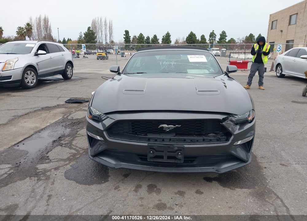 2019 FORD MUSTANG ECOBOOST PREMIUM VIN: 1FATP8UH4K5181588
