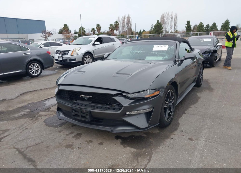 2019 FORD MUSTANG ECOBOOST PREMIUM VIN: 1FATP8UH4K5181588