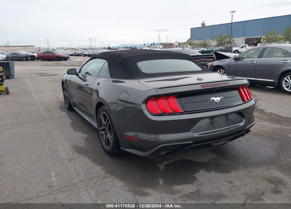 2019 FORD MUSTANG ECOBOOST PREMIUM VIN: 1FATP8UH4K5181588