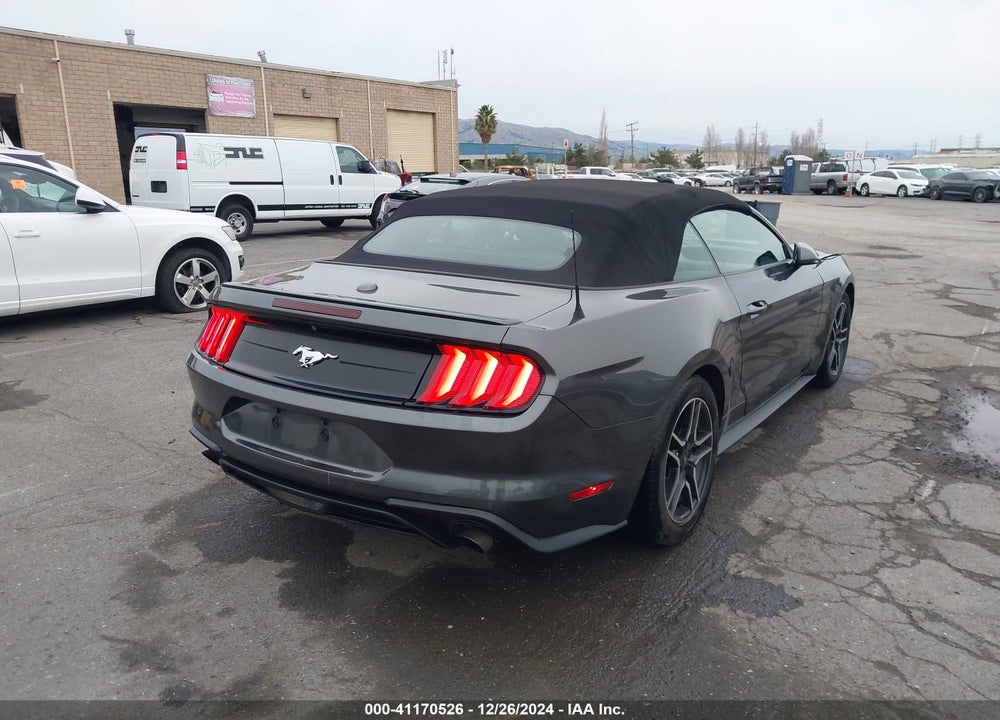 2019 FORD MUSTANG ECOBOOST PREMIUM VIN: 1FATP8UH4K5181588