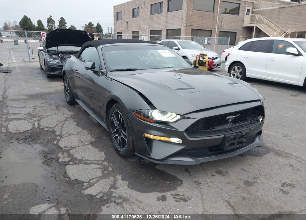 2019 FORD MUSTANG ECOBOOST PREMIUM VIN: 1FATP8UH4K5181588