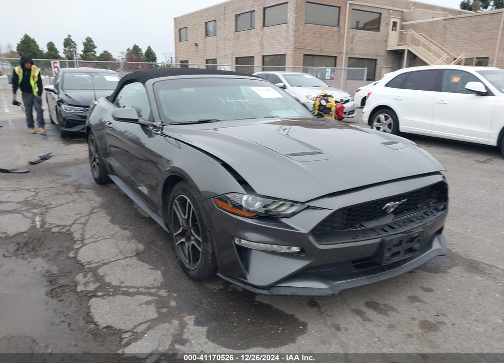 2019 FORD MUSTANG ECOBOOST PREMIUM VIN: 1FATP8UH4K5181588