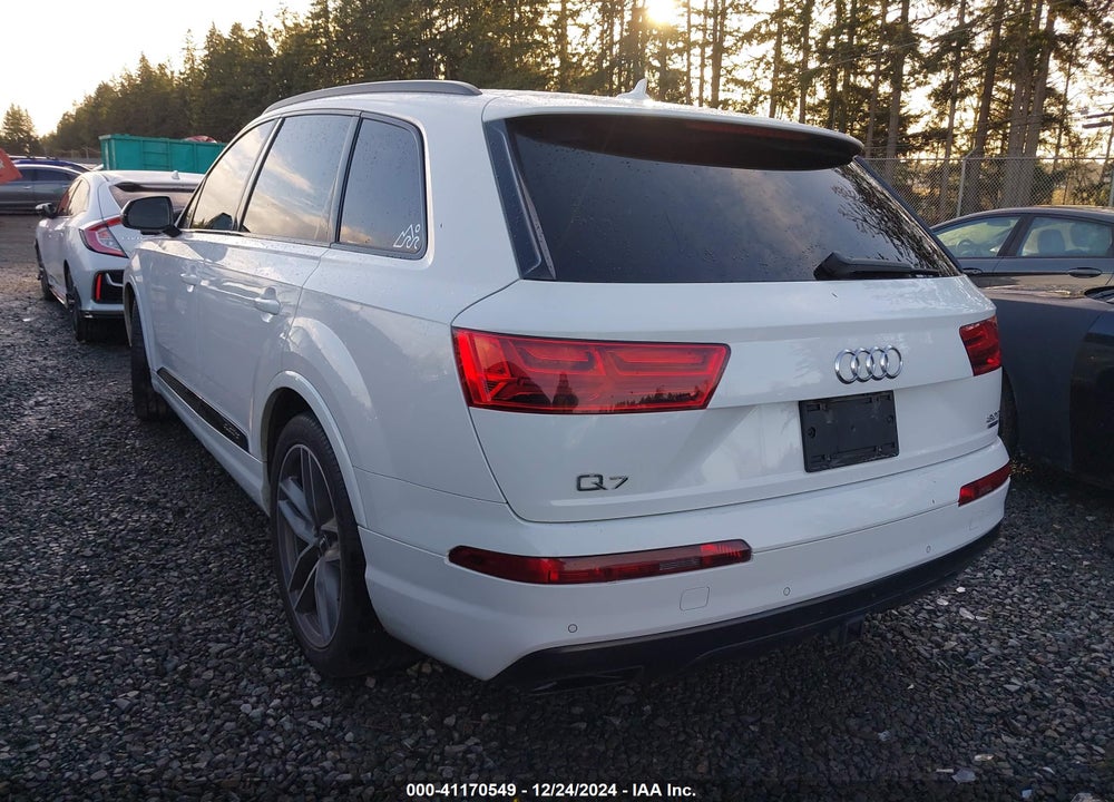 2018 AUDI Q7 3.0T PREMIUM VIN: WA1VAAF78JD037721