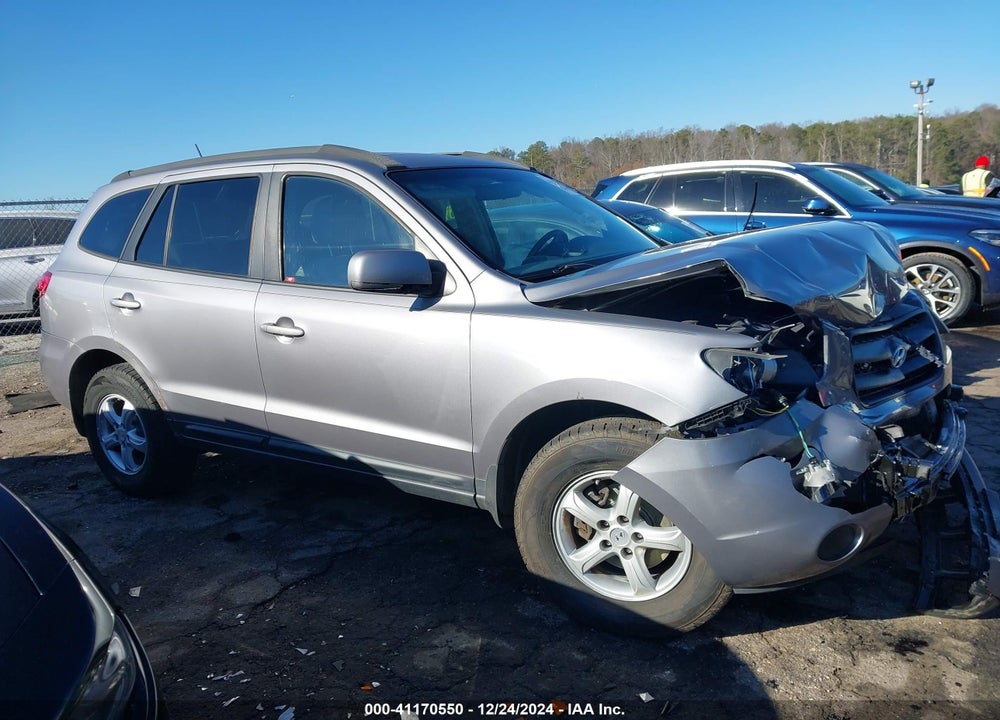 2008 HYUNDAI SANTA FE GLS VIN: 5NMSG13D48H160337