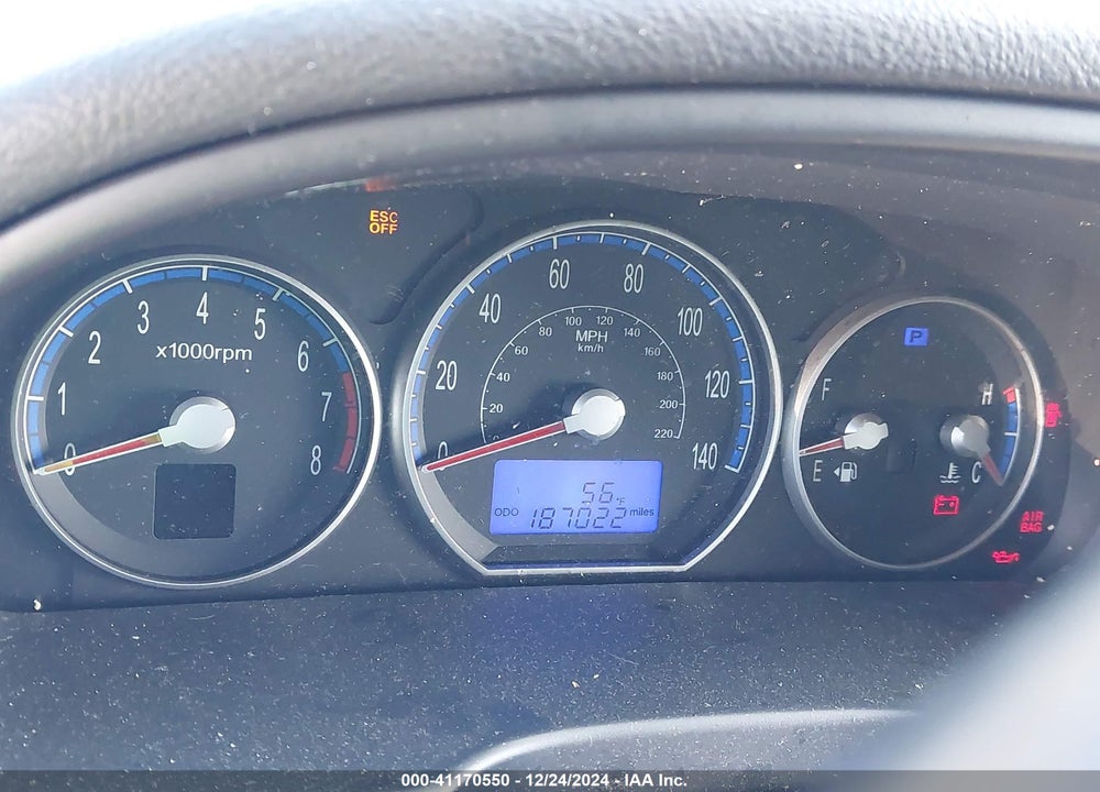 2008 HYUNDAI SANTA FE GLS VIN: 5NMSG13D48H160337