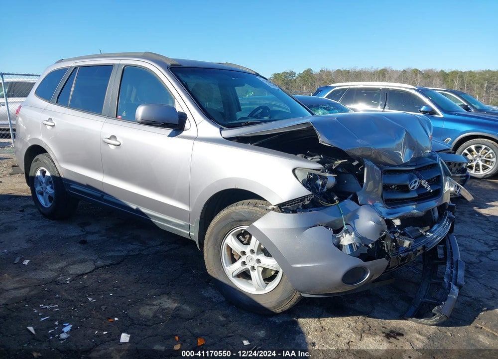 2008 HYUNDAI SANTA FE GLS VIN: 5NMSG13D48H160337