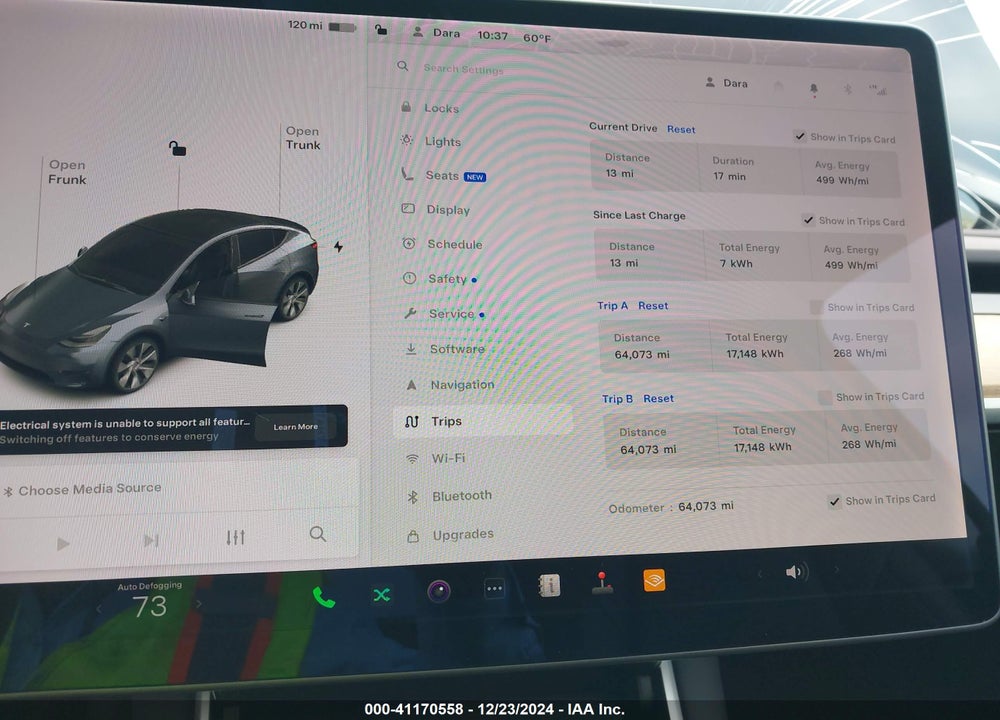 2020 TESLA MODEL Y VIN: 5YJYGDEE7LF030080