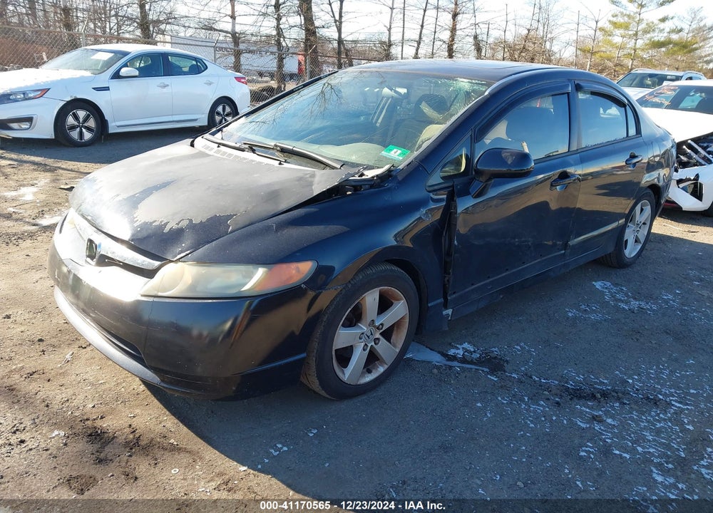 2006 HONDA CIVIC EX VIN: 1HGFA168X6L136316