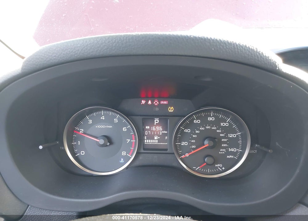2016 SUBARU IMPREZA 2.0I VIN: JF1GPAA64GH287007