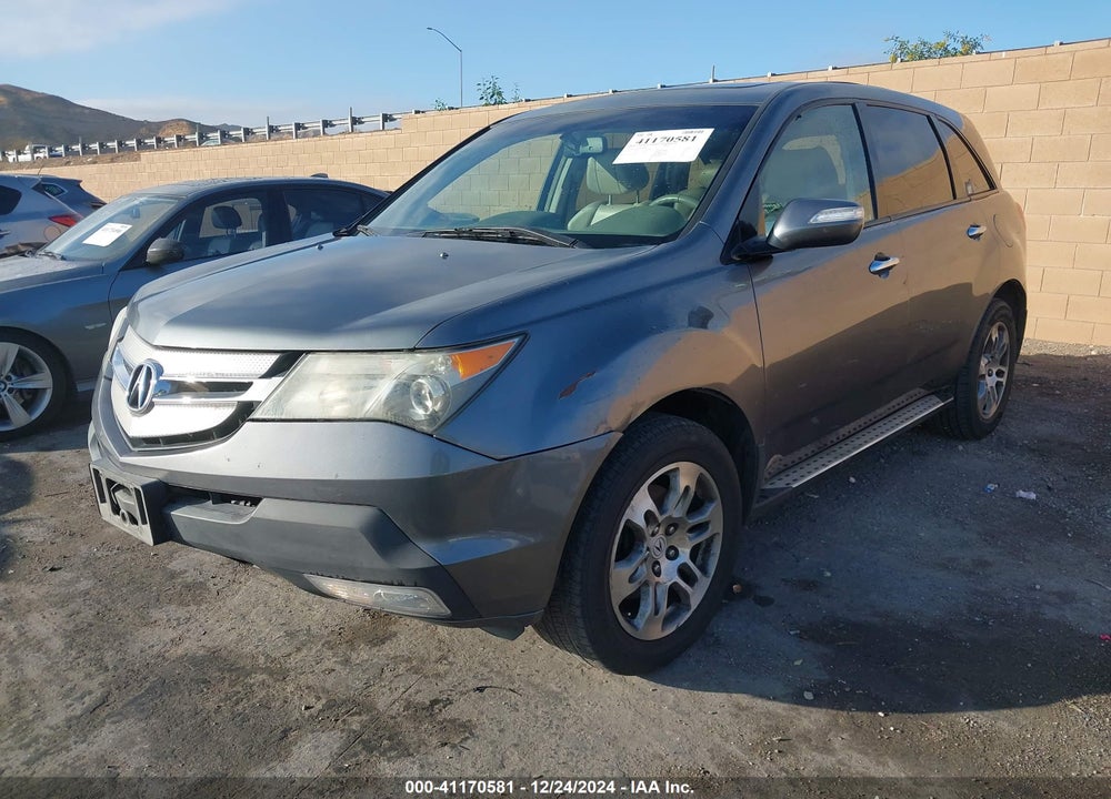 2009 ACURA MDX TECHNOLOGY PACKAGE VIN: 2HNYD28619H505818