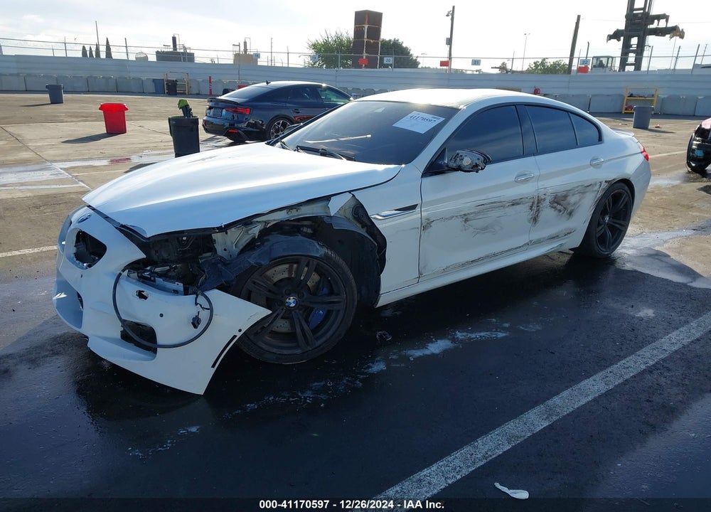 2015 BMW M6 GRAN COUPE VIN: WBS6C9C59FD467814