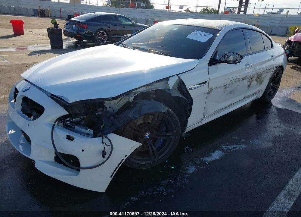 2015 BMW M6 GRAN COUPE VIN: WBS6C9C59FD467814