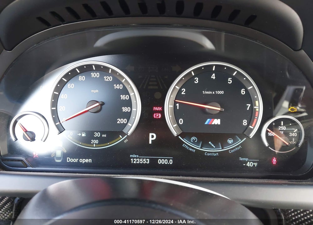 2015 BMW M6 GRAN COUPE VIN: WBS6C9C59FD467814