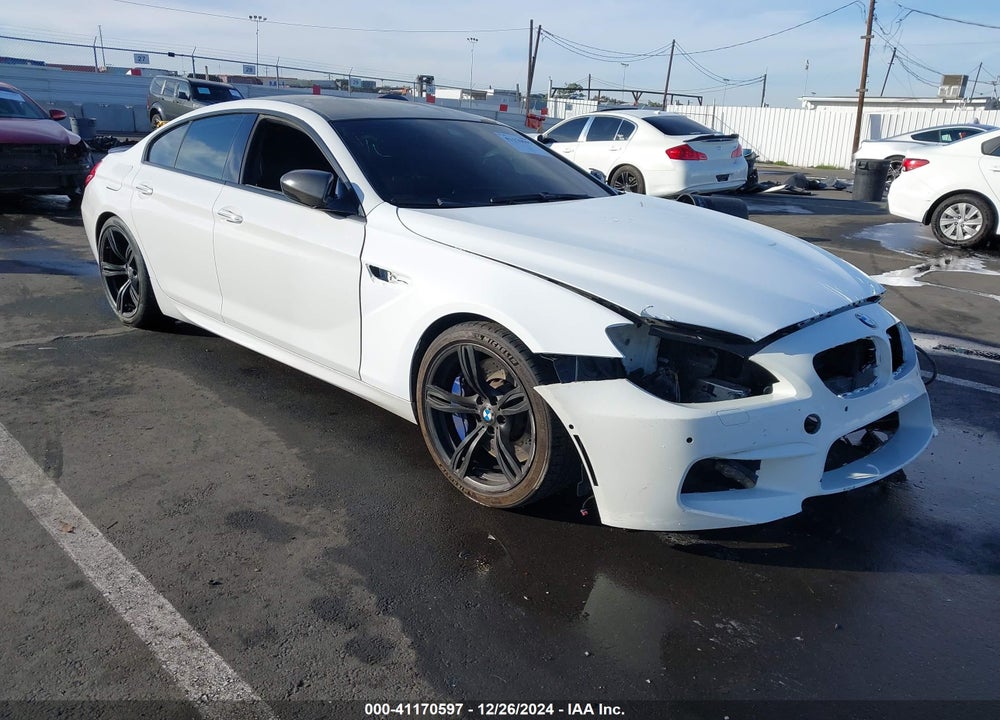 2015 BMW M6 GRAN COUPE VIN: WBS6C9C59FD467814