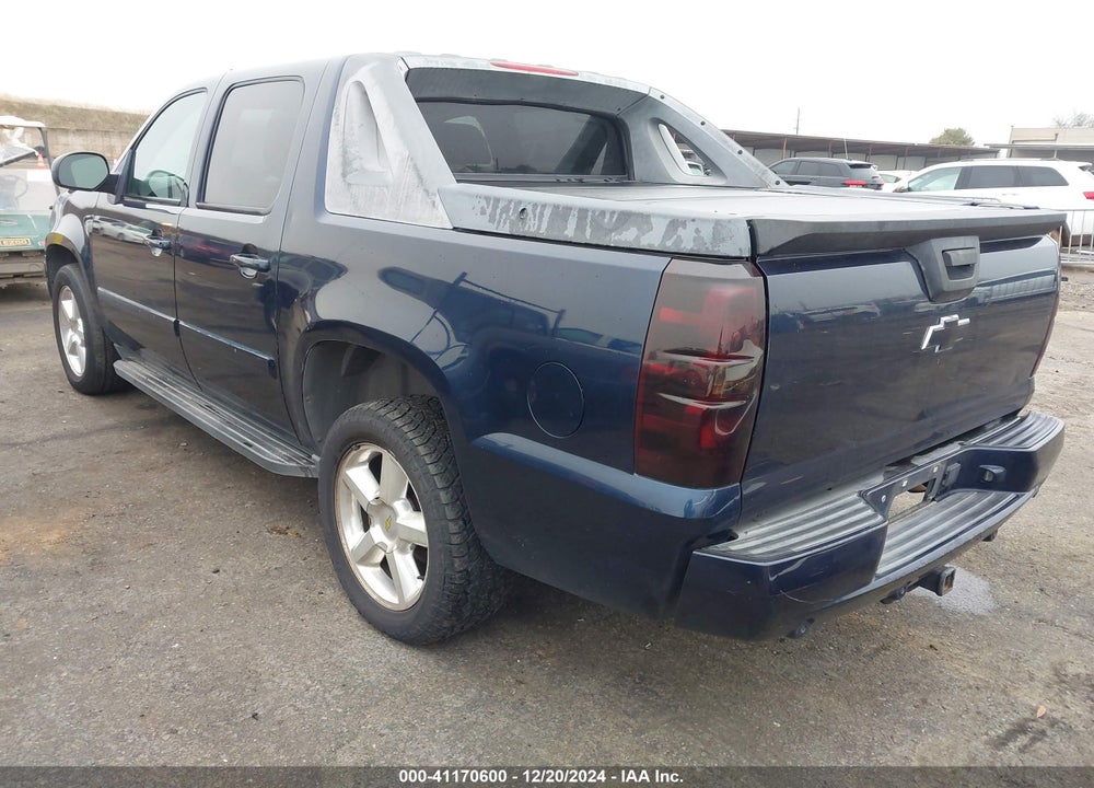 2007 CHEVROLET AVALANCHE 1500 LT VIN: 3GNFK12347G150448