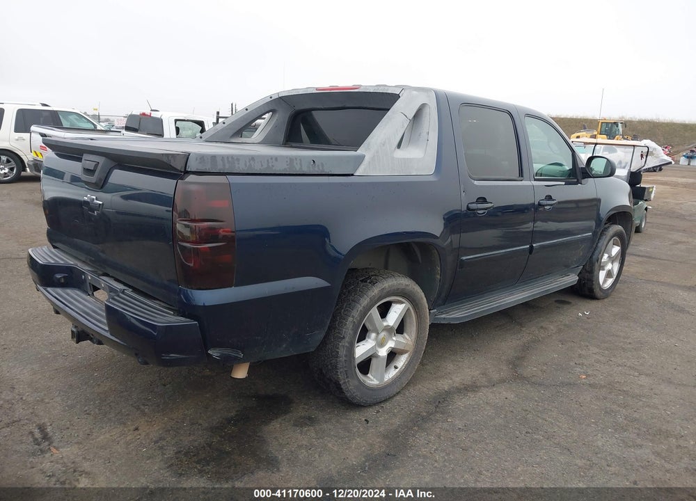 2007 CHEVROLET AVALANCHE 1500 LT VIN: 3GNFK12347G150448