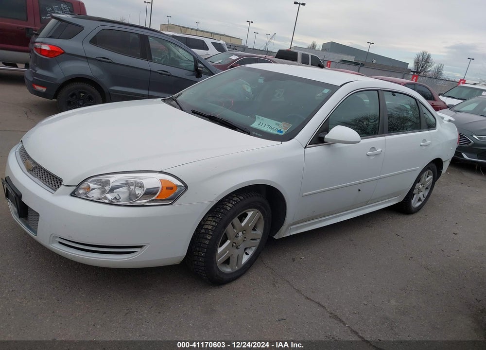 2012 CHEVROLET IMPALA LT FLEET VIN: 2G1WG5E32C1297652