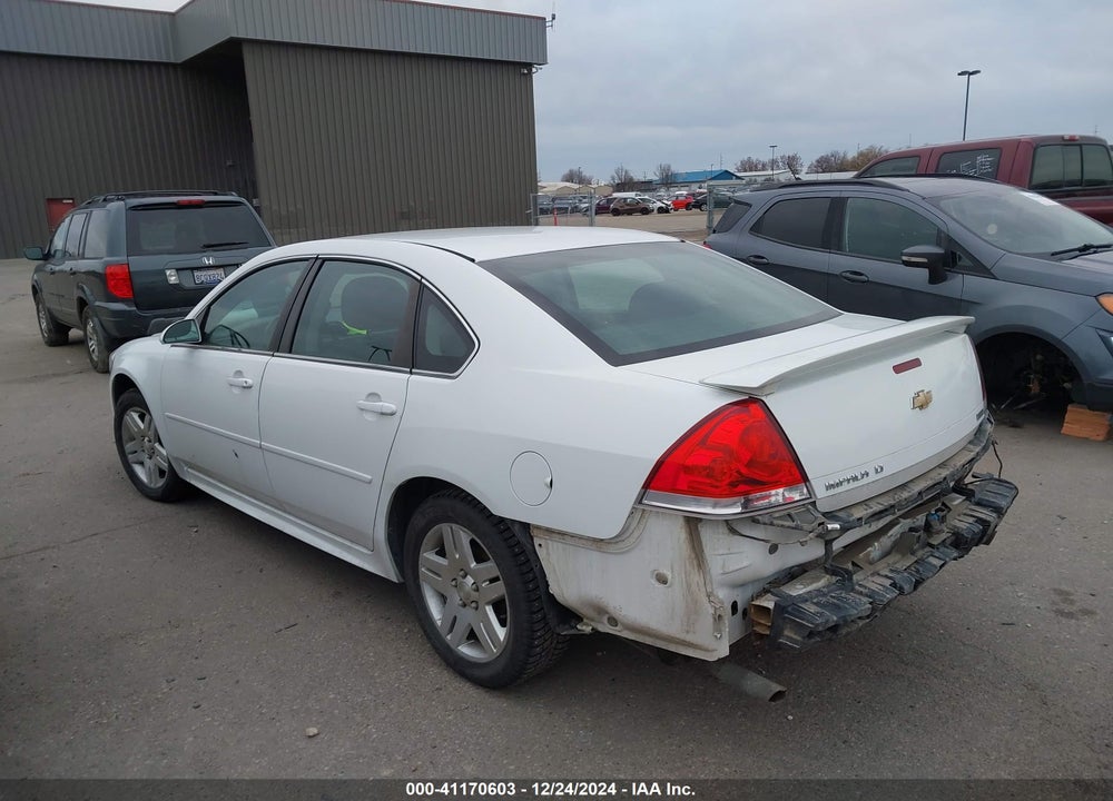 2012 CHEVROLET IMPALA LT FLEET VIN: 2G1WG5E32C1297652