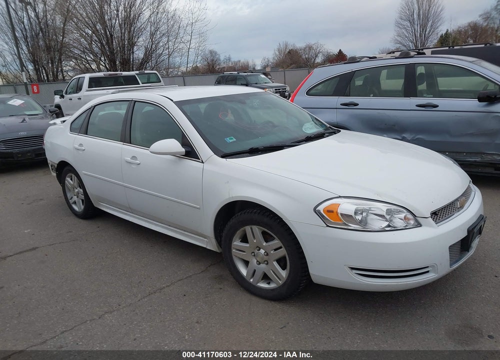 2012 CHEVROLET IMPALA LT FLEET VIN: 2G1WG5E32C1297652