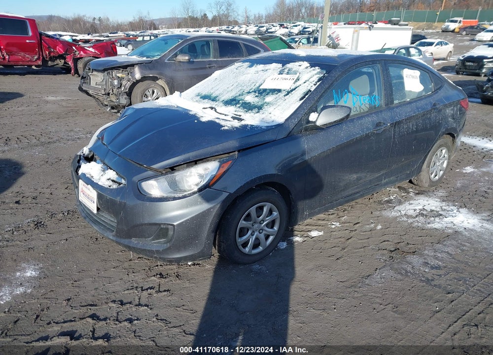 2013 HYUNDAI ACCENT GLS VIN: KMHCT4AE1DU403789