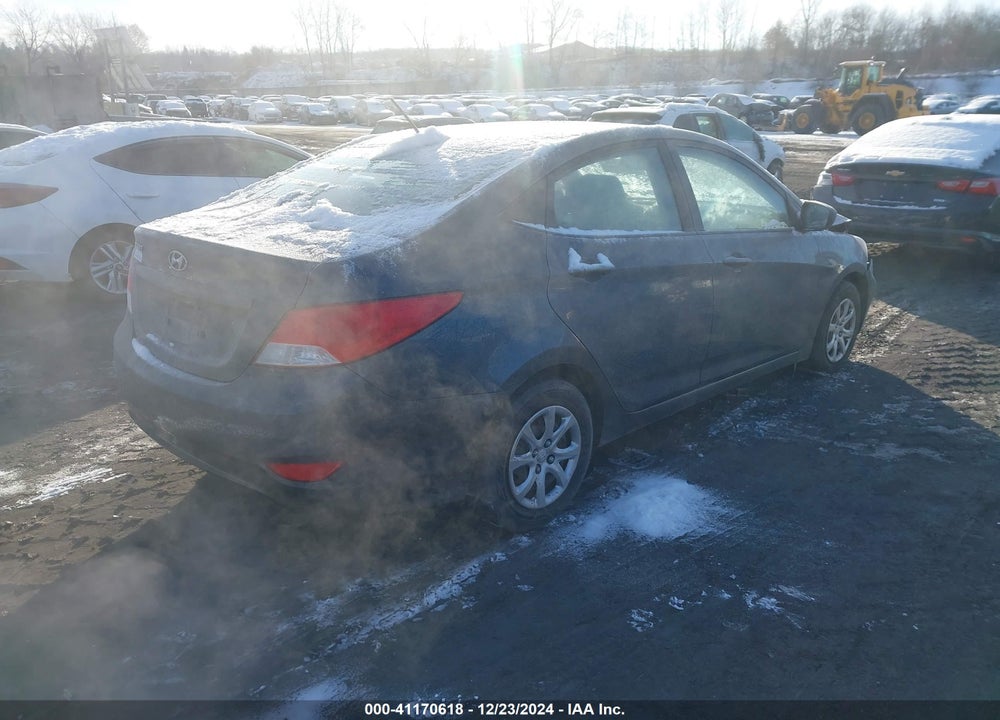 2013 HYUNDAI ACCENT GLS VIN: KMHCT4AE1DU403789