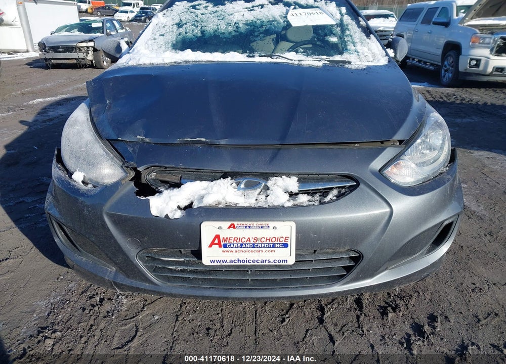 2013 HYUNDAI ACCENT GLS VIN: KMHCT4AE1DU403789
