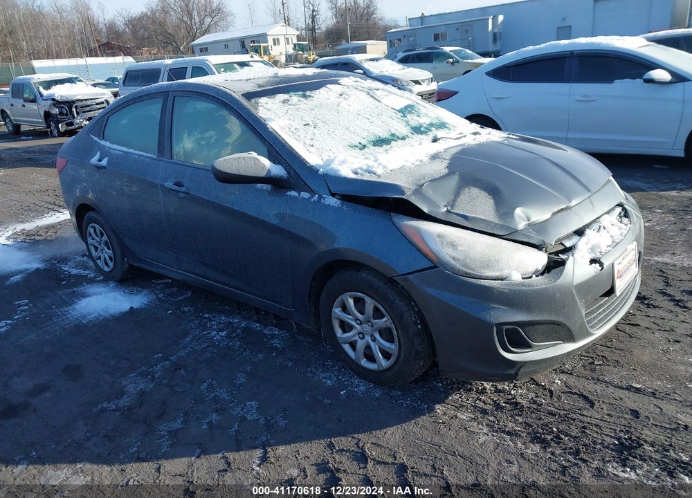 2013 HYUNDAI ACCENT GLS VIN: KMHCT4AE1DU403789