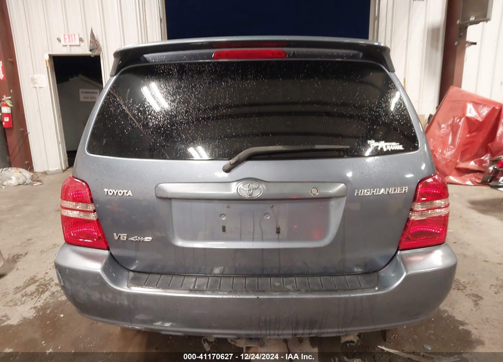 2003 TOYOTA HIGHLANDER LIMITED V6 VIN: JTEHF21A330136076