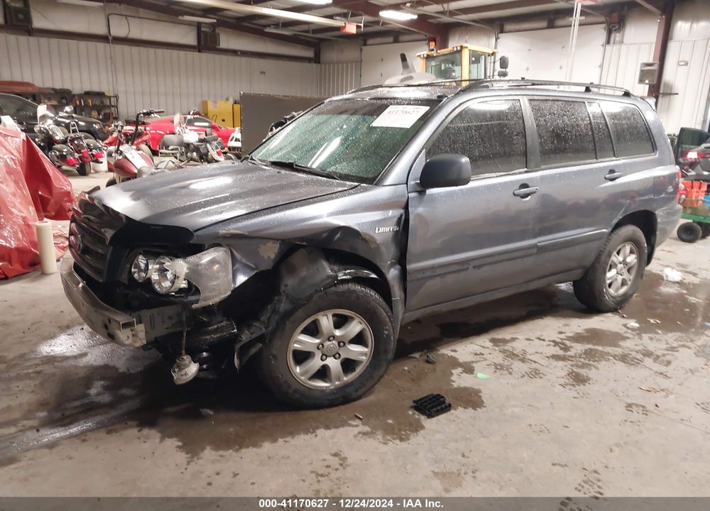 2003 TOYOTA HIGHLANDER LIMITED V6 VIN: JTEHF21A330136076