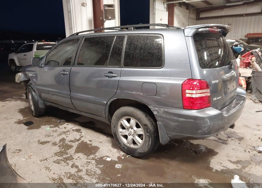 2003 TOYOTA HIGHLANDER LIMITED V6 VIN: JTEHF21A330136076