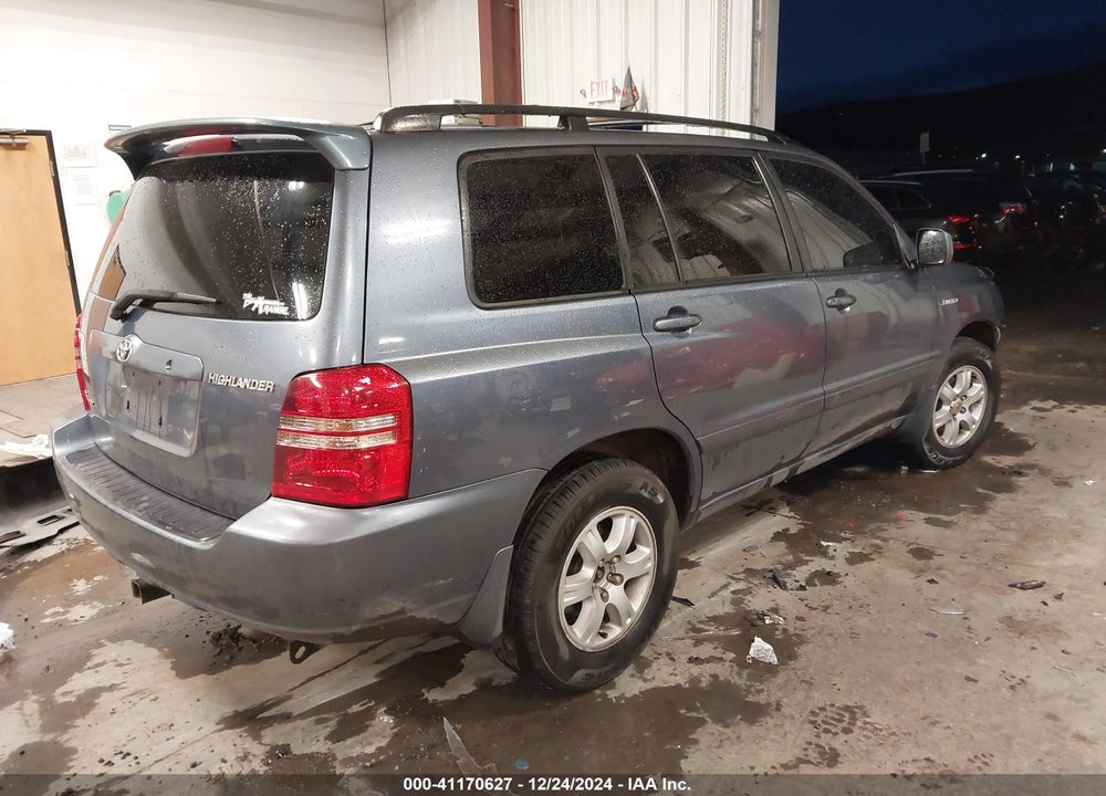 2003 TOYOTA HIGHLANDER LIMITED V6 VIN: JTEHF21A330136076