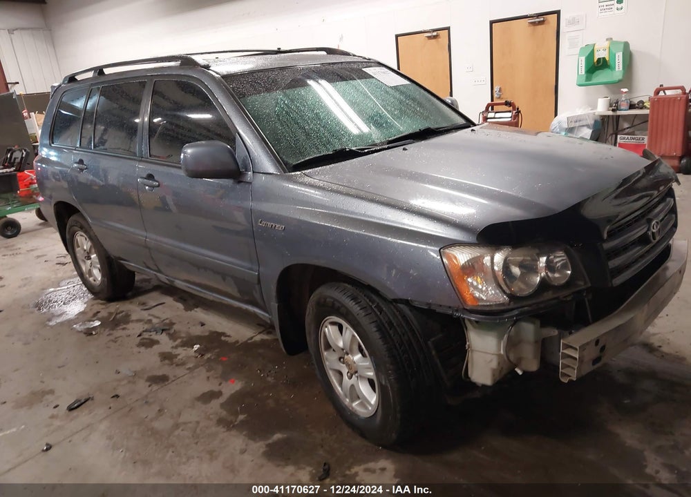 2003 TOYOTA HIGHLANDER LIMITED V6 VIN: JTEHF21A330136076
