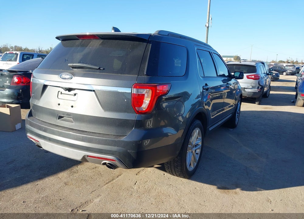 2017 FORD EXPLORER XLT VIN: 1FM5K7D83HGB39417