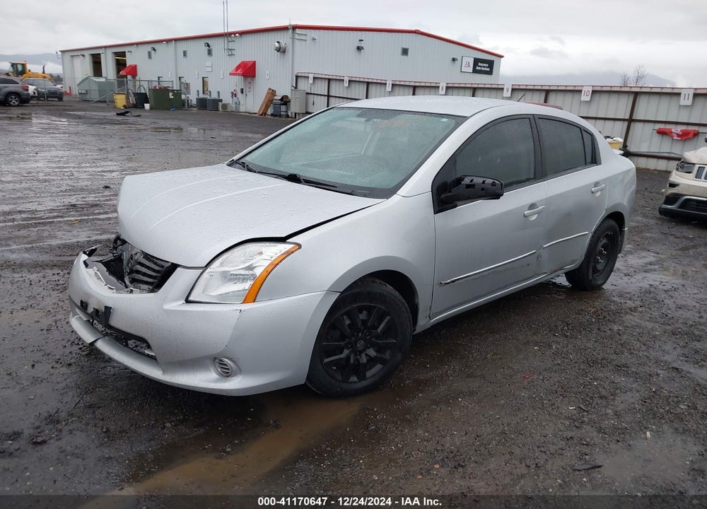 2012 NISSAN SENTRA VIN: 3N1AB6AP4CL742991