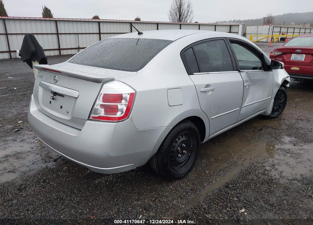 2012 NISSAN SENTRA VIN: 3N1AB6AP4CL742991