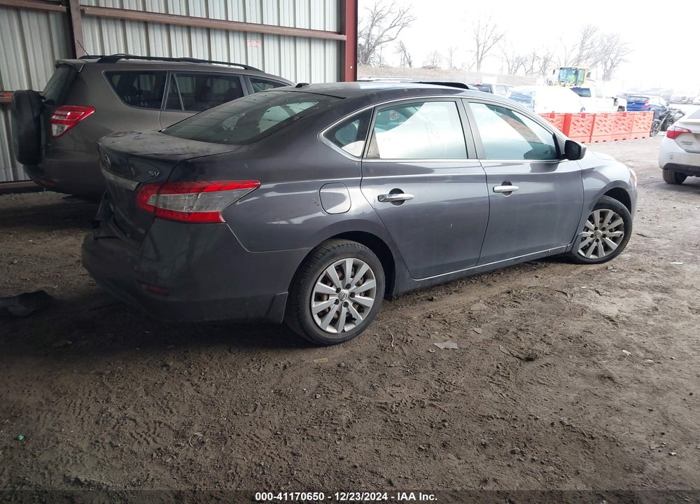 2013 NISSAN SENTRA VIN: 3N1AB7AP3DL737143