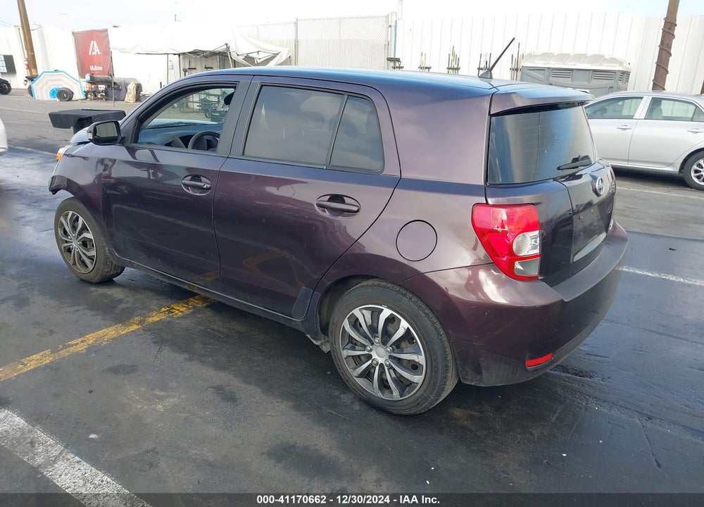 2012 TOYOTA SCION XD VIN: JTKKU4B47C1026722
